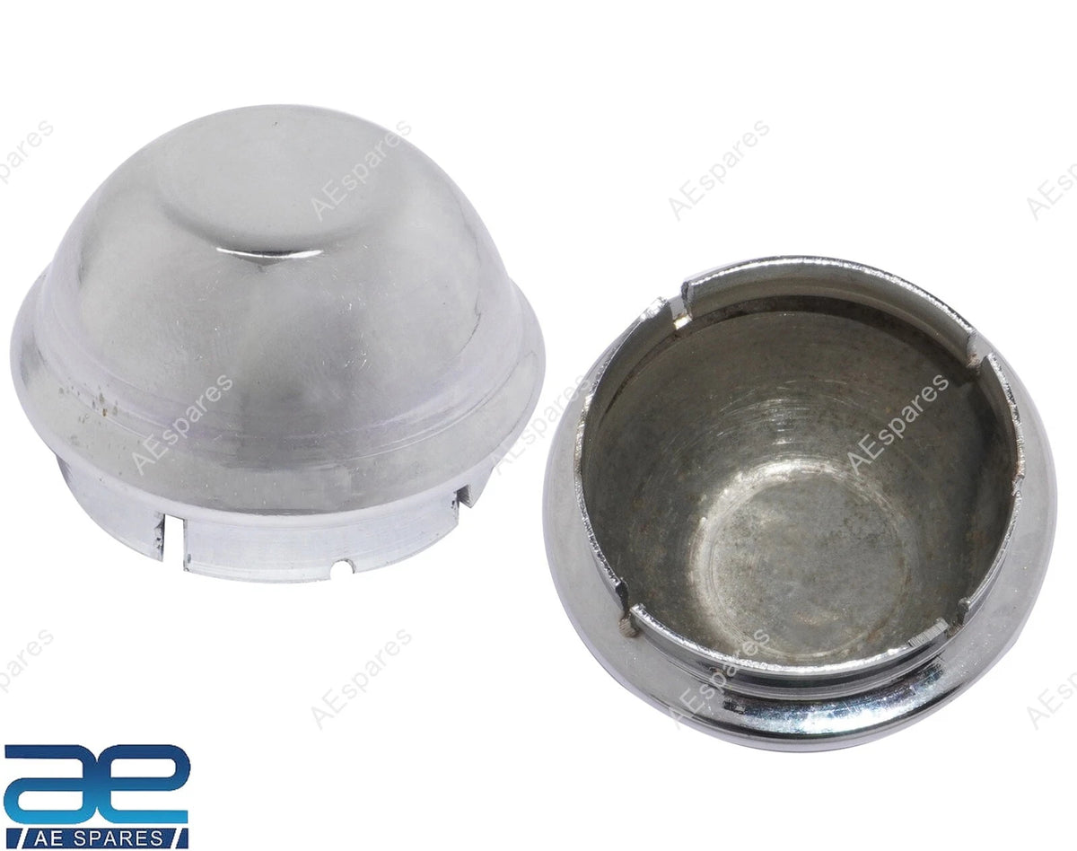 Set of 2 Axle Hub Nut Cap Covers for Vespa Old Models 8" Wheel