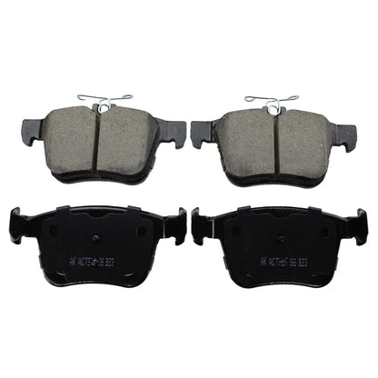 Set of 2 DuraGo Rear Rotors & Akebono EURO Ceramic Pads for A3 Quattro (2015–2020)