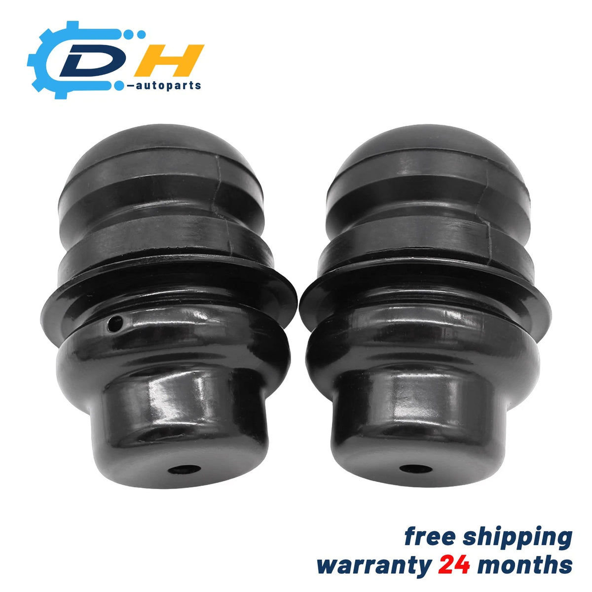 Set of 2 Rear Bump Stops for Honda Pilot (2003–2008) 52722-S9V-A04, 52722S9VA04