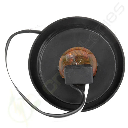10X 2'' Round Amber Side Marker Light for Trailer Clearance with Grommet