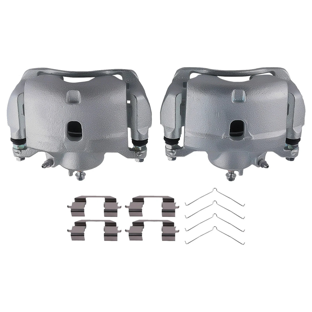 Pair of Front Brake Calipers w/ Bracket for Honda CR-V (2002–2004)