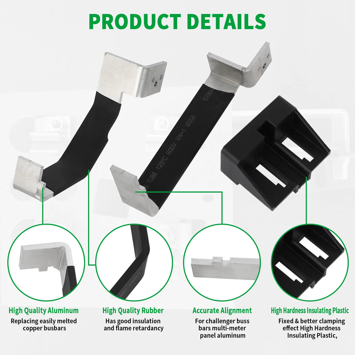 4-Pack Meter Socket ALU Bus Bar Replacement Kit for Challenger (2011–2023)