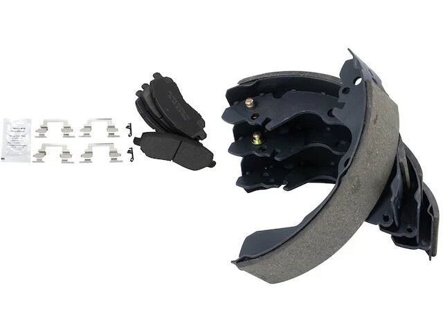 Brake Pad and Shoe Kit for Mitsubishi Eclipse (2001–2005) 57499FGCK