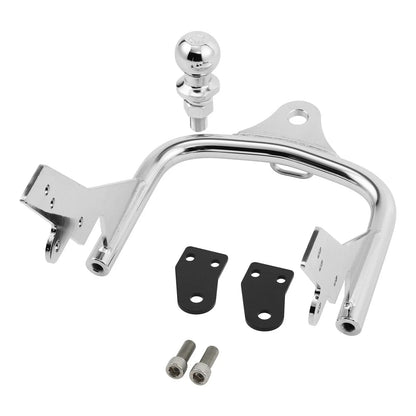 Chrome Trailer Hitch & Ball for Harley Touring Electra Street Road Glide
