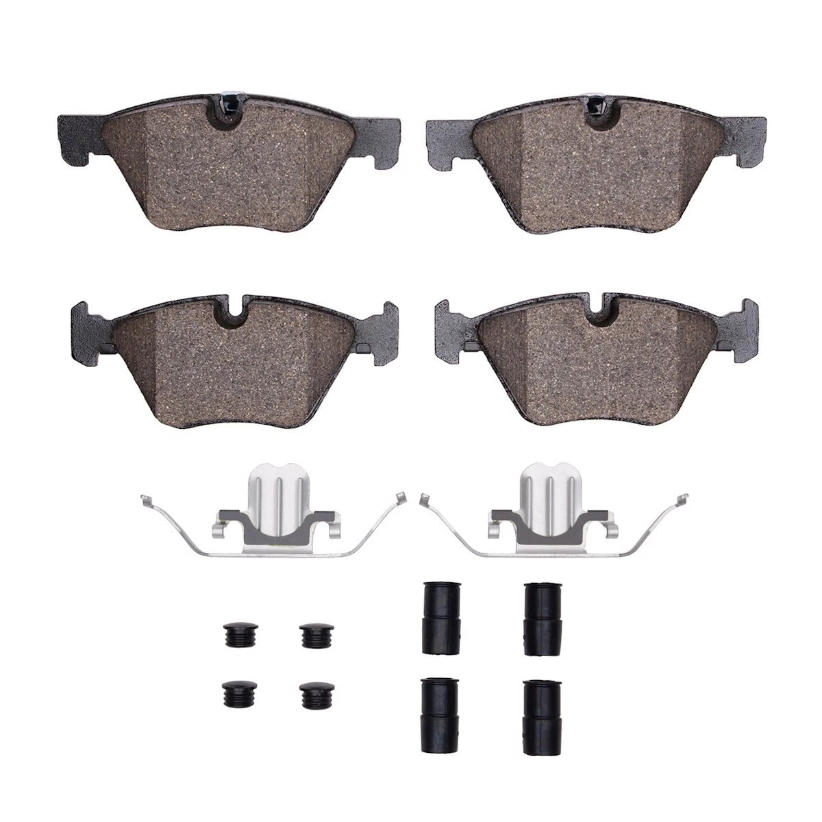2X Brake Pad Set for BMW 528i (2011) - 2551-1504-01, Full Cast Replacement