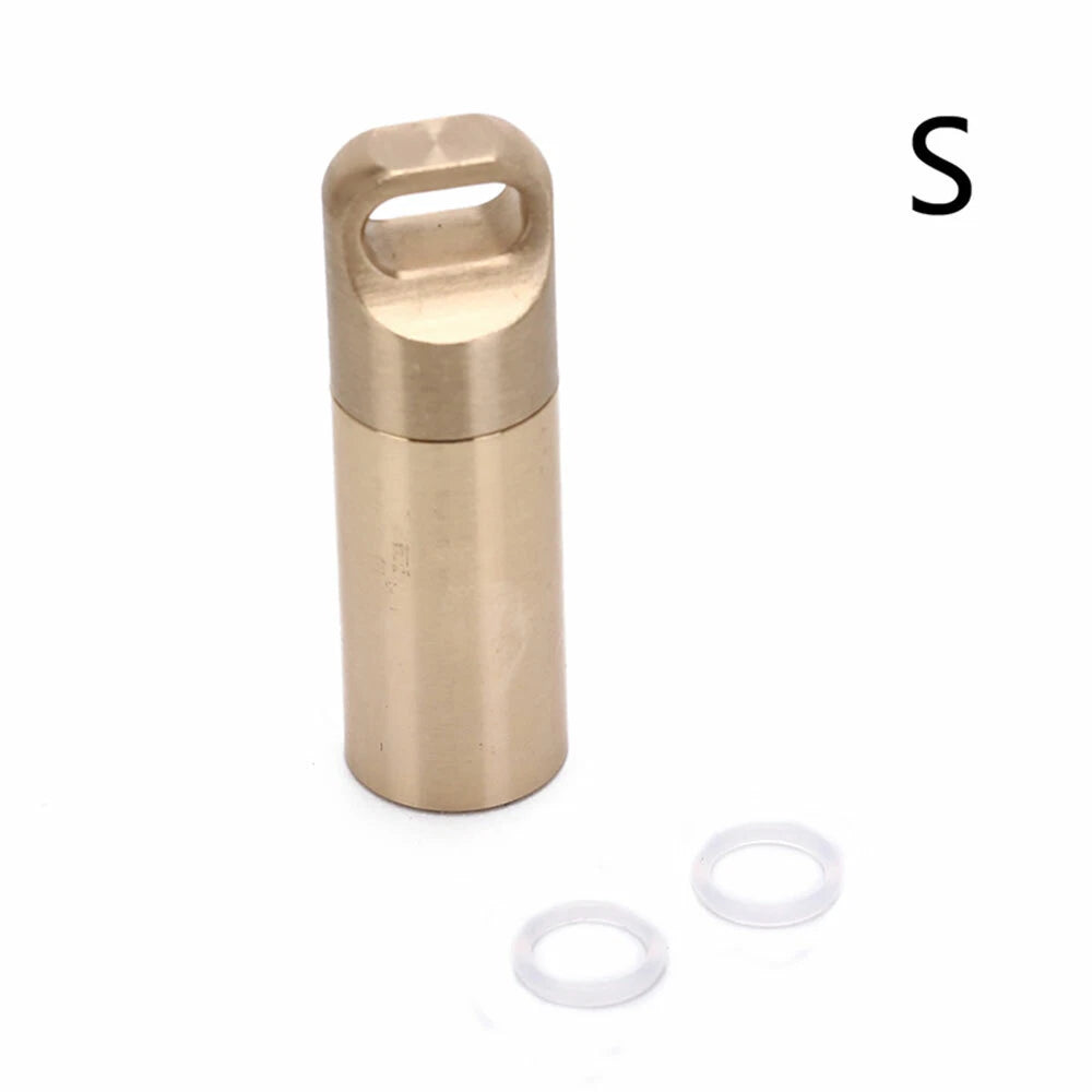 Bottle Holder Keychain for Mini Pill Box Case