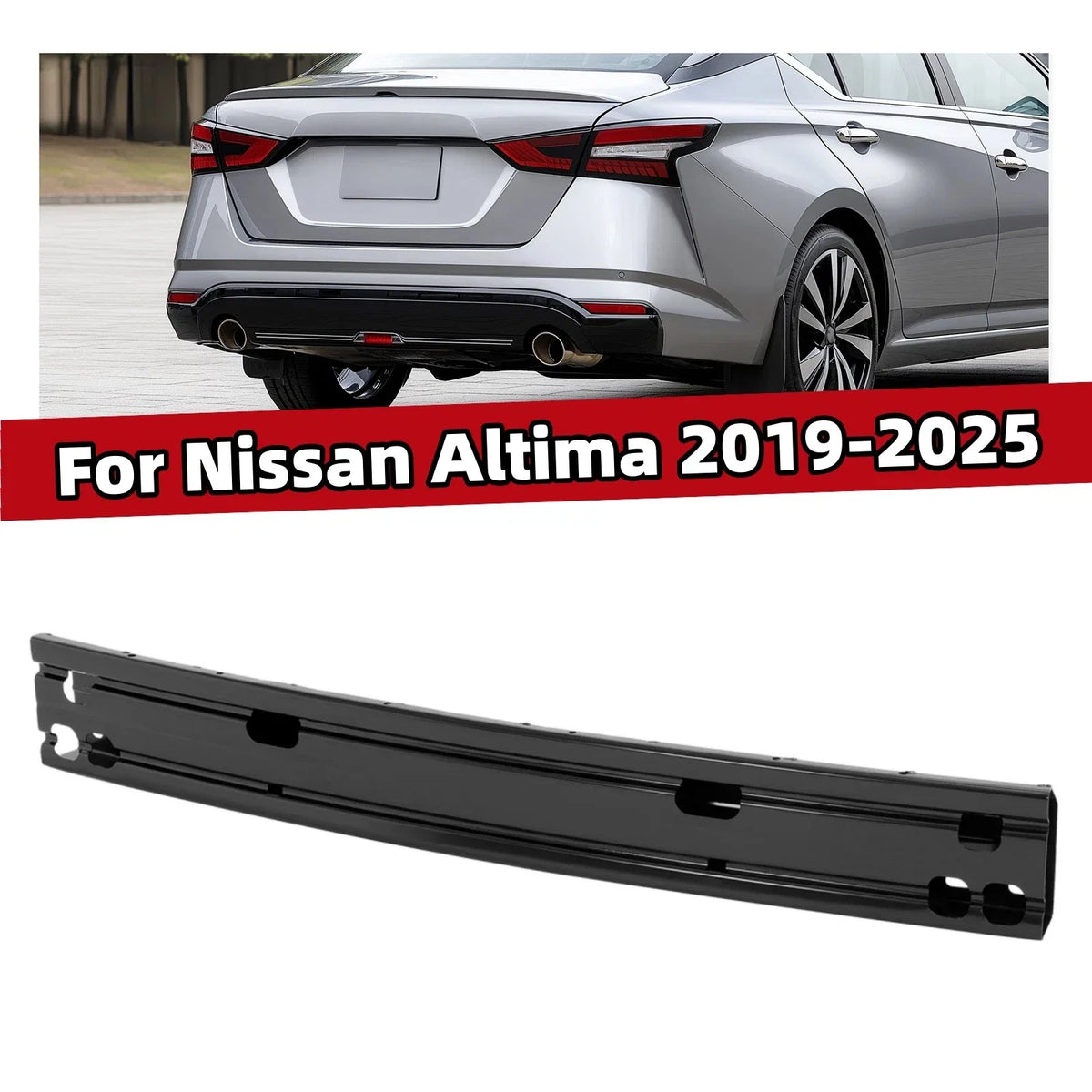 Rear Bumper Reinforcement Impact Bar for Nissan Altima (2019–2025)