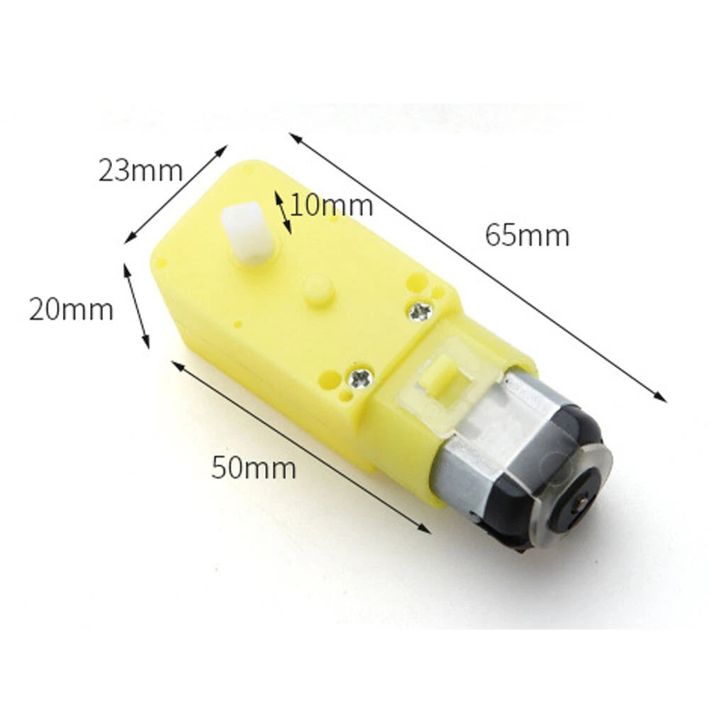 20x Gear Motors for Smart Car (DC3V-6V)