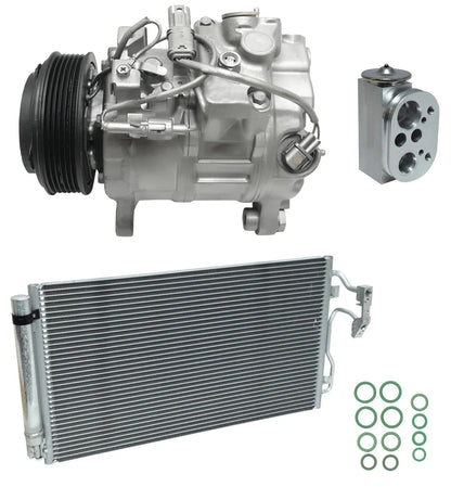 AC Compressor Kit With Condenser for BMW 428i 2.0L (2014–2014)