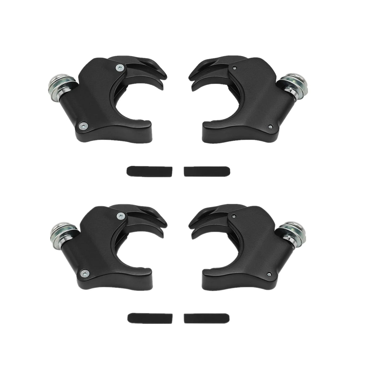 Set of 4 Windscreen Windshield Clamps for Harley Dyna Sportster XL883 1200