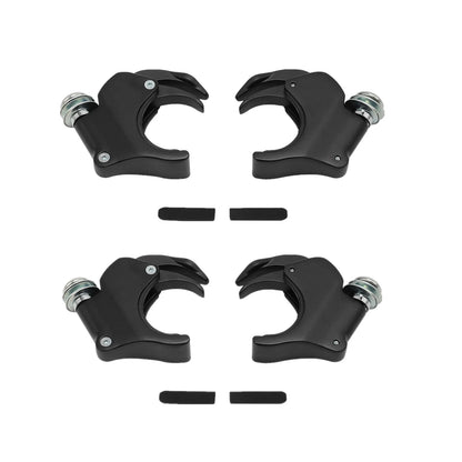 Set of 4 Windscreen Windshield Clamps for Harley Dyna Sportster XL883 1200