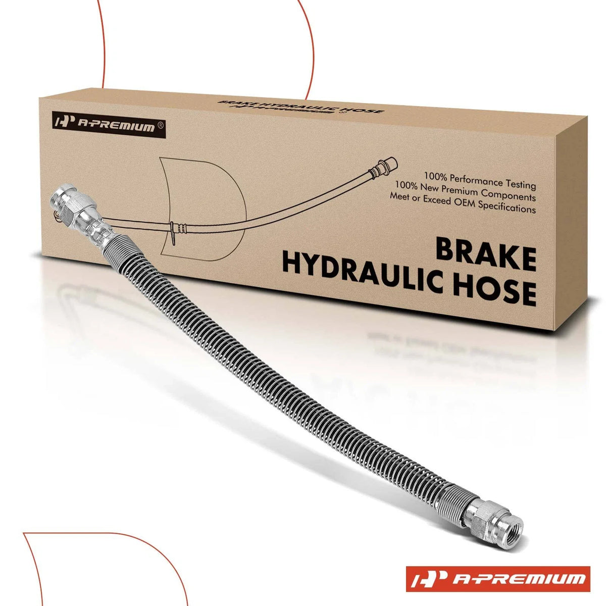 Rear Center Brake Hydraulic Hose for Kia Sedona (2002–2005)