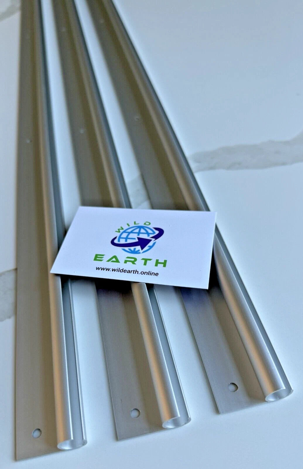 Set of 2 Awning Rails for Caravan Campervan Motorhome (1.2m Each)