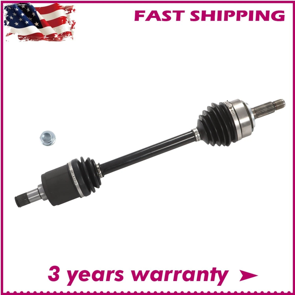 Front Left CV Axle Shaft for Honda Accord CR-V (2002–2007) O75QLM 44306S9A000
