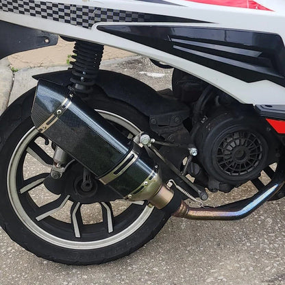 Slip-on Exhaust Muffler Tail Pipe for Kawasaki Ninja 250R 650R KLR650 (2008–2017)