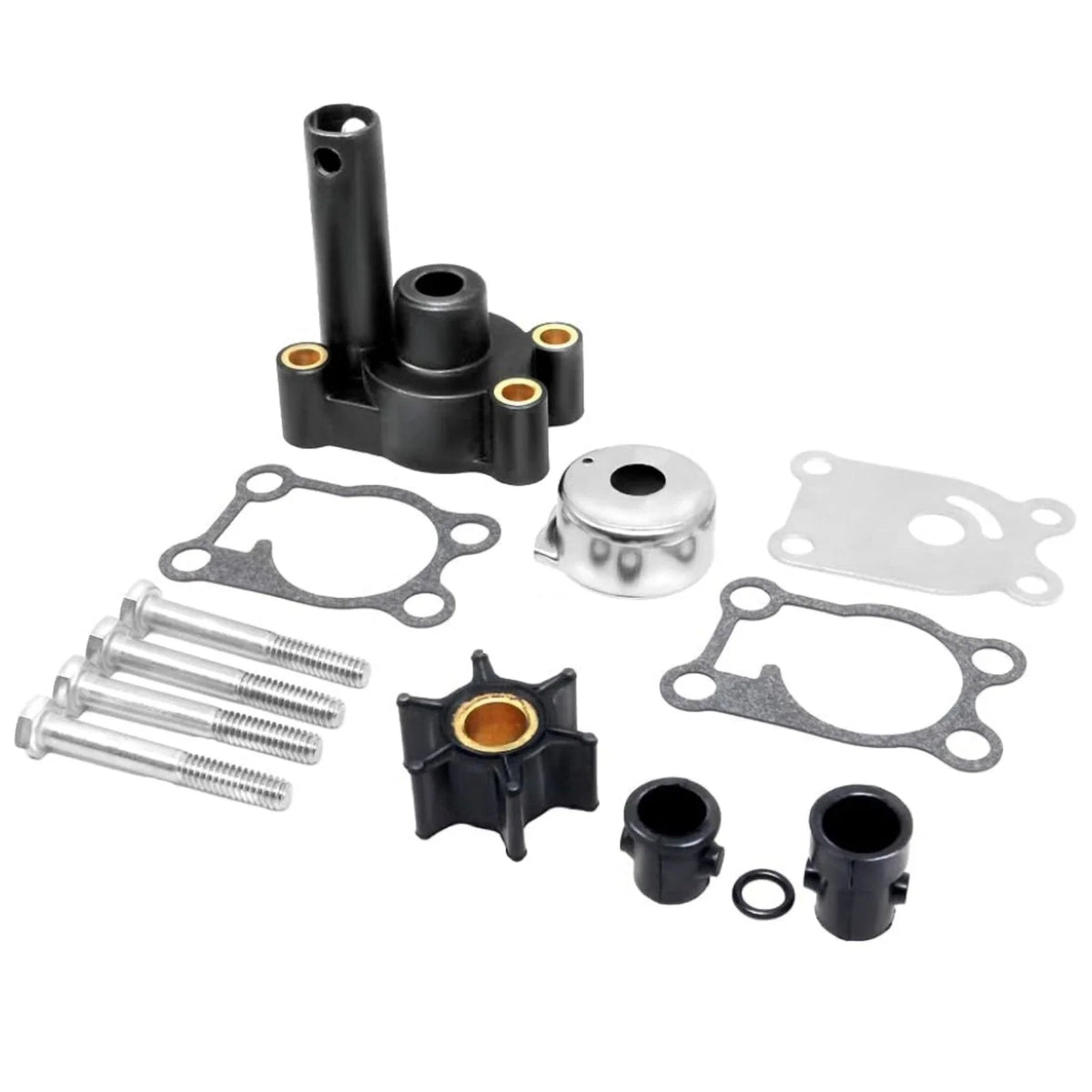 Water Pump Rebuild Kit w/ Housing for Johnson Evinrude 4-8 HP (396644)