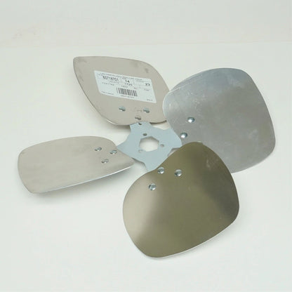 14" Fan Blade for CW Rotation Applications (23° Pitch, 4 Blades)