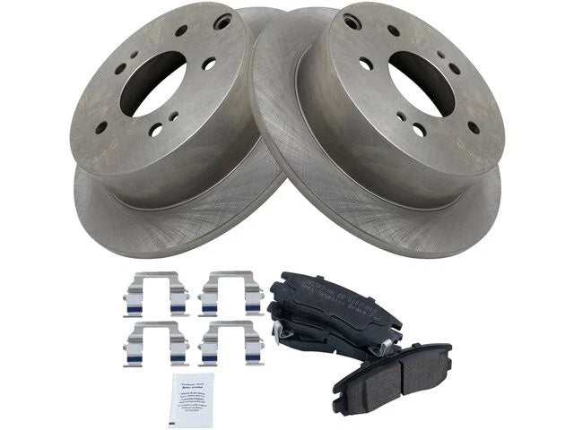 Brake Pad and Rotor Kit for Mitsubishi Galant (2004–2012) 42565VSRH