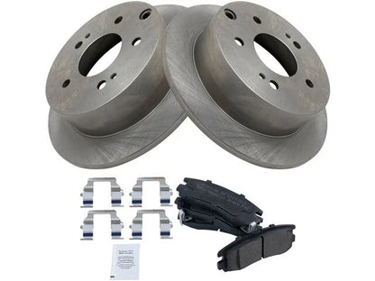 Brake Pad and Rotor Kit for Mitsubishi Galant (2004–2012) 42565VSRH
