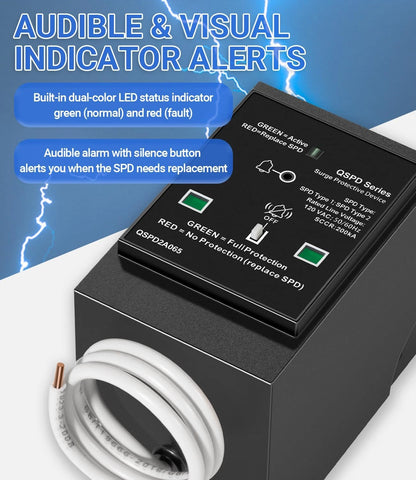 2-Pole Surge Protection Device for Siemens QSPD2A065P