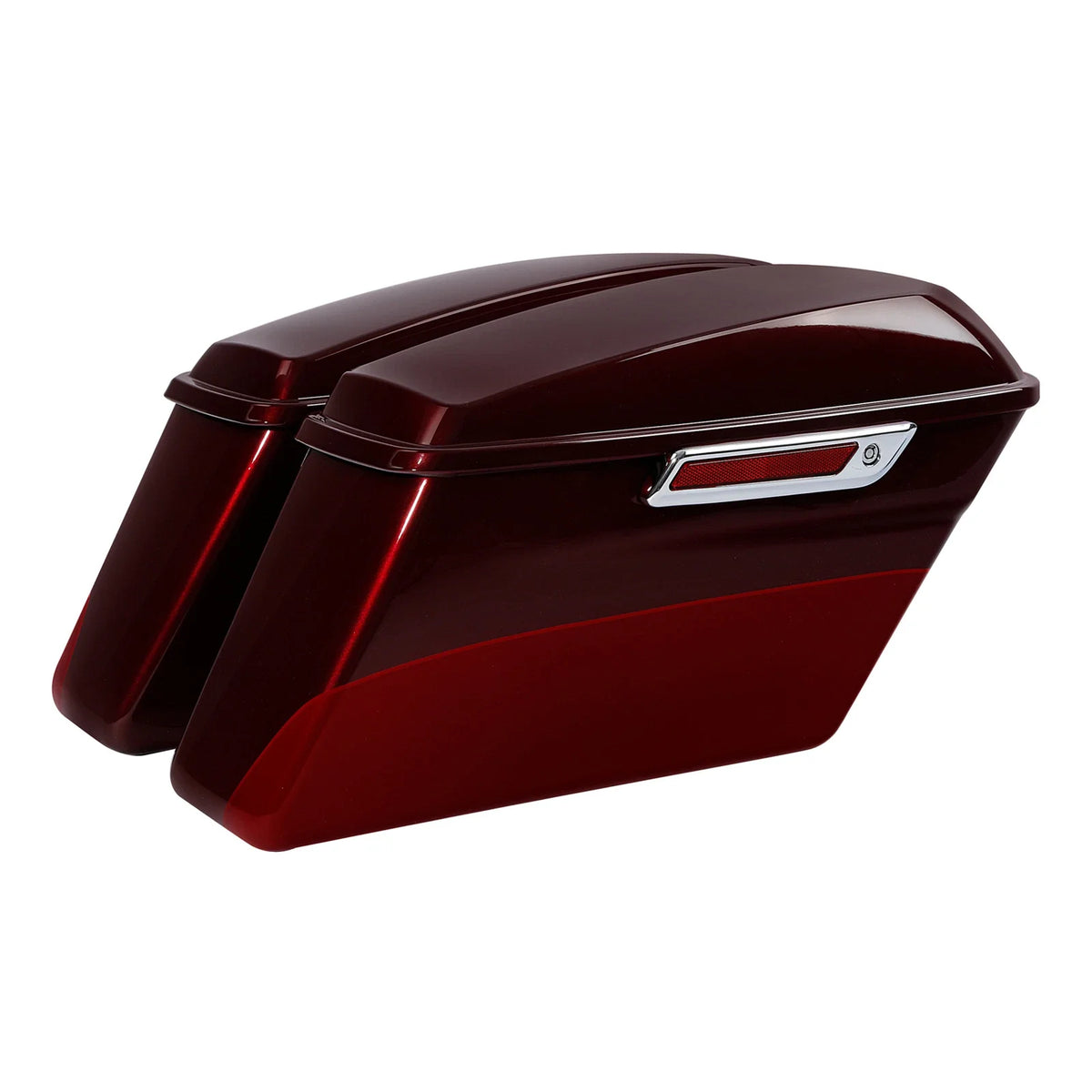 Hard Saddlebags for Harley Street Glide (2014–2024) Mysterious/Velocity Red Sunglo