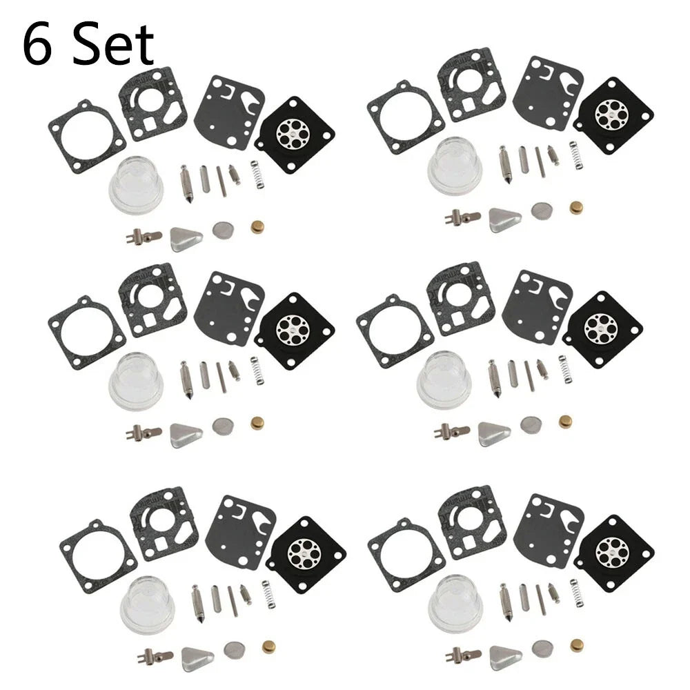 Set of 6 Carb Gasket Kit for ZAMA C1U C1Q RB-47 (WeedEater)