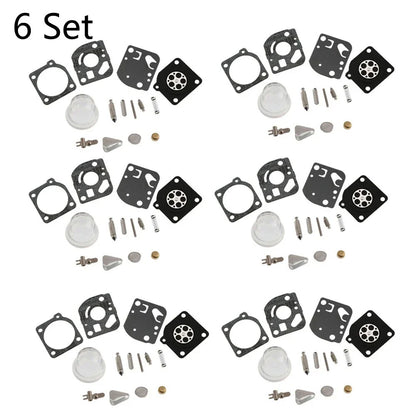 Set of 6 Carb Gasket Kit for ZAMA C1U C1Q RB-47 (WeedEater)