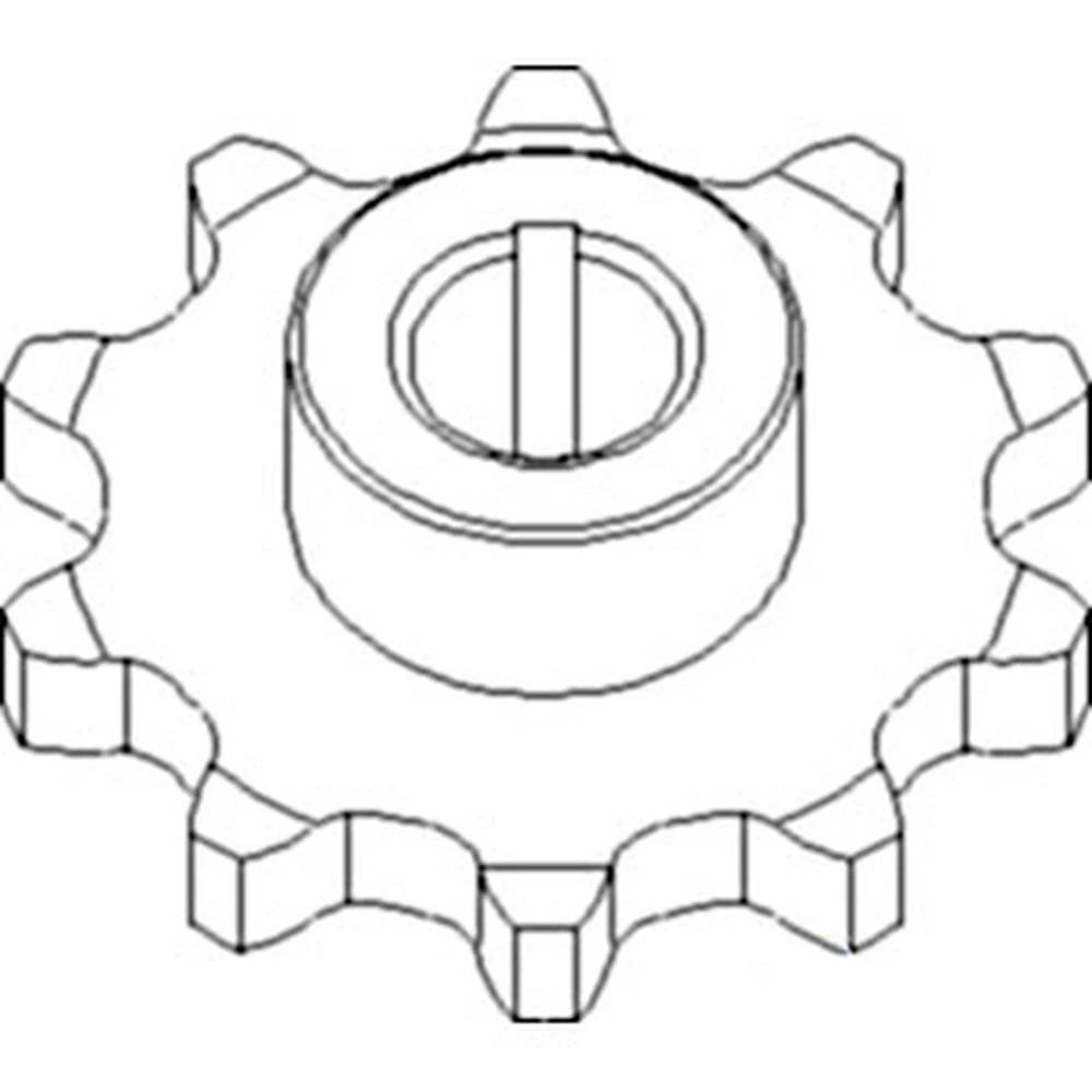 H228385 Clean Grain Elevator HD Sprocket for John Deere 9770STS 9870ST