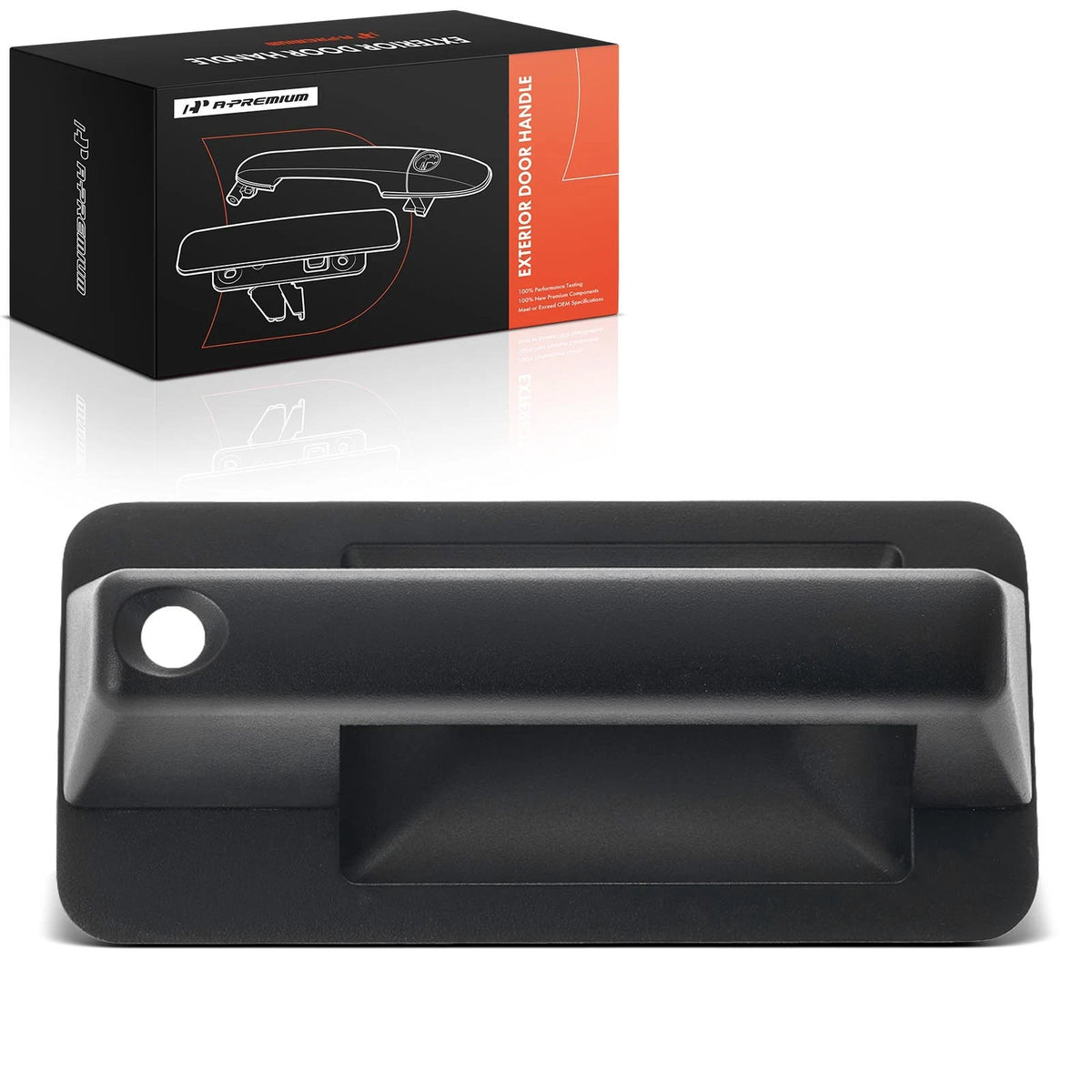 Front Left Metal Exterior Door Handle for Chevy GMC C3500HD (1995–2002) 15619624, 760-5604