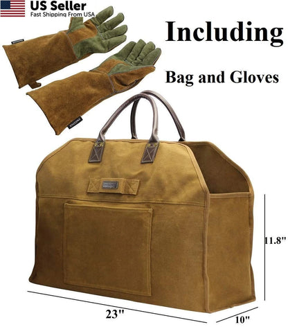 Firewood Log Carrier Bag for INNO Stage (23.4'' L x 10'' D x 11.4'' H)