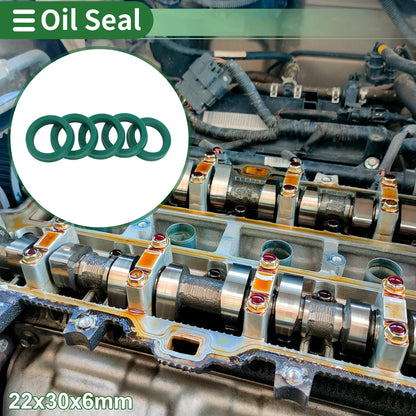 Set of 5 Oil Seal Rotary Shaft Seal 22x30x6mm for Various Models 