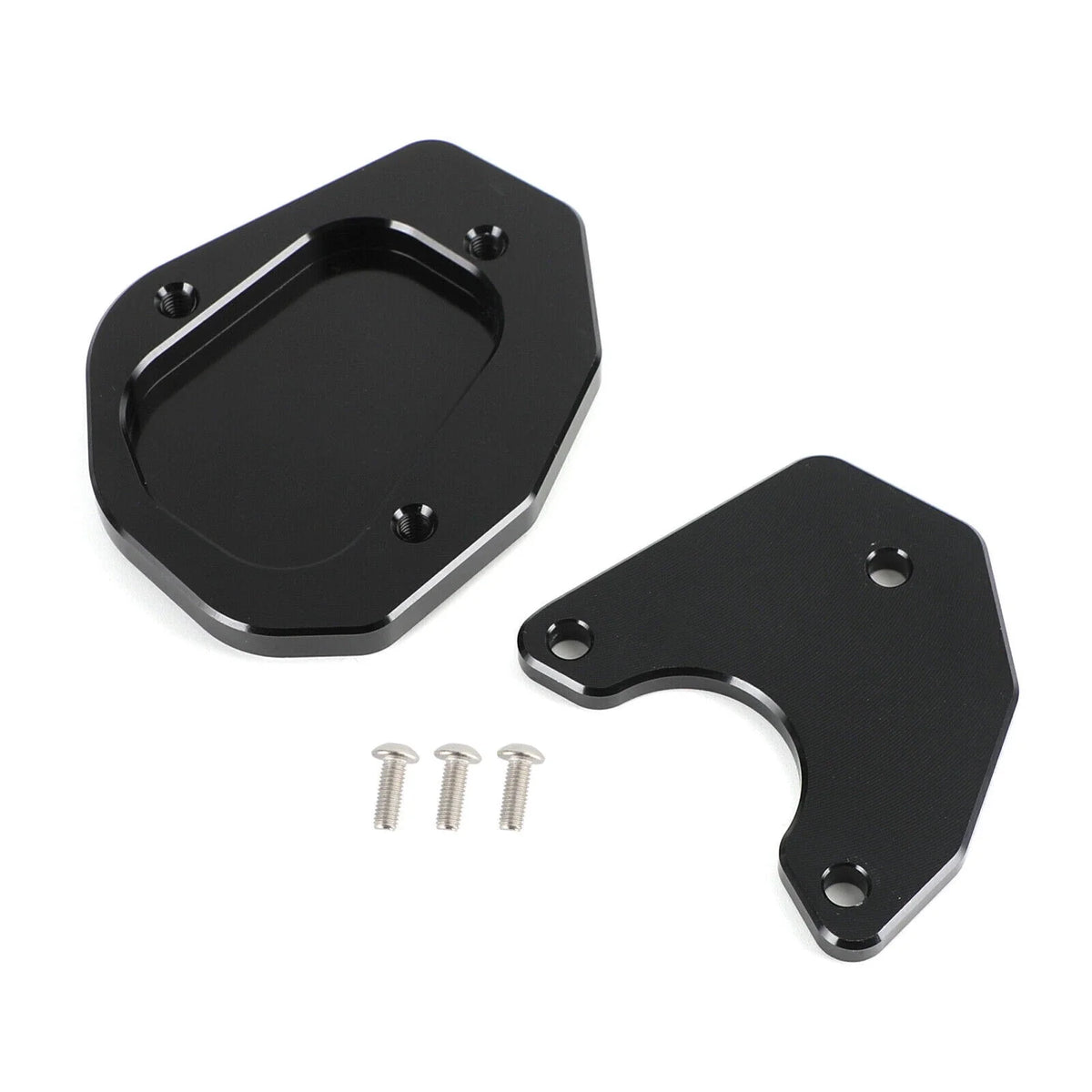 Kickstand Enlarger Plate Pad for Trident 660 (2021–2022) T9 BLK
