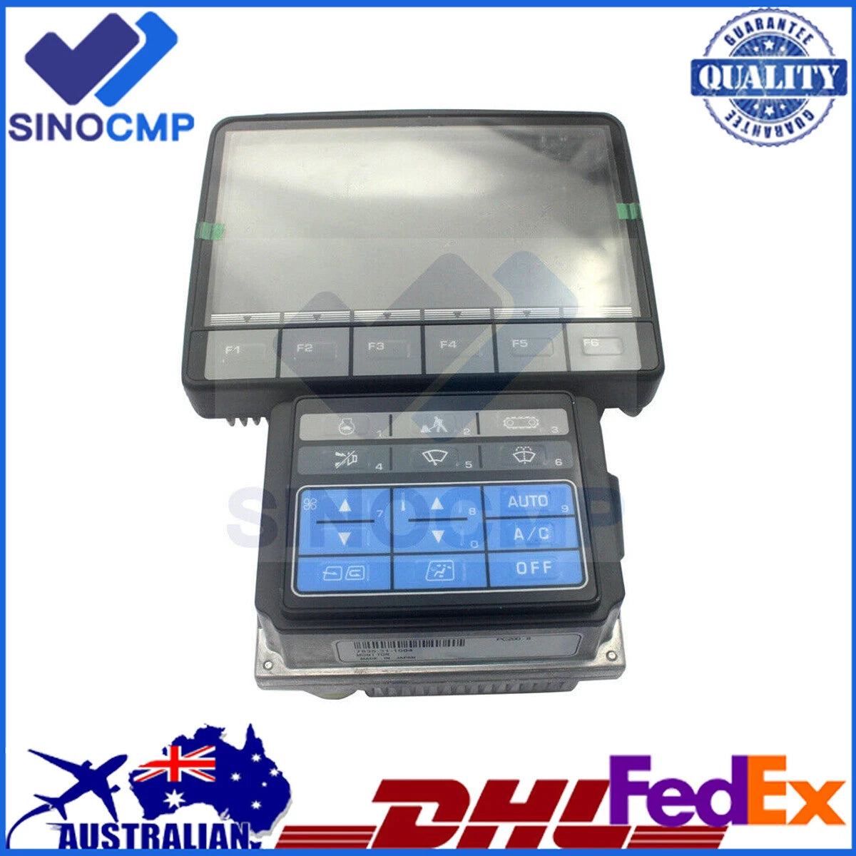 Monitor for Komatsu PC120-8 PC130-8 PC88MR-8 PC138US-8 (7835-31-3008, 7835-31-3017)