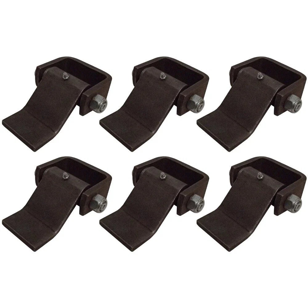6 Door Hinges for Trailer Truck Semi Cargo Trailer (Greasable)