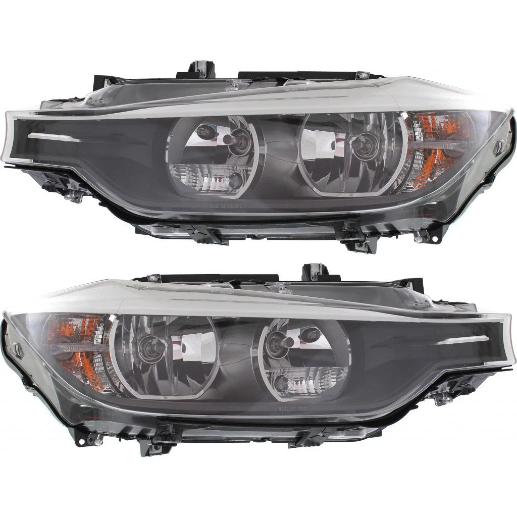 Headlight Assembly Pair for BMW 328d (2012–2013) PLX-M0-20-9298-00-CL360A5, BM2502169, BM2503169