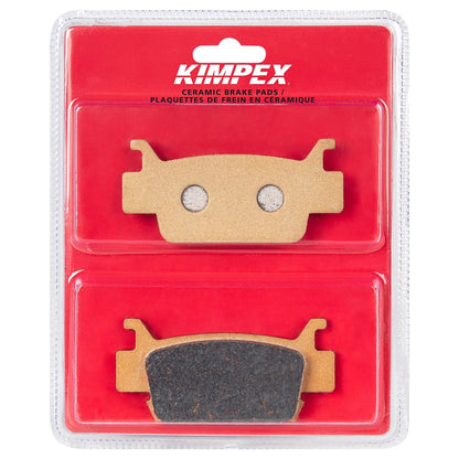 Front Ceramic Brake Pad for Honda (OEM# 06435-HP6-A01, 284559)