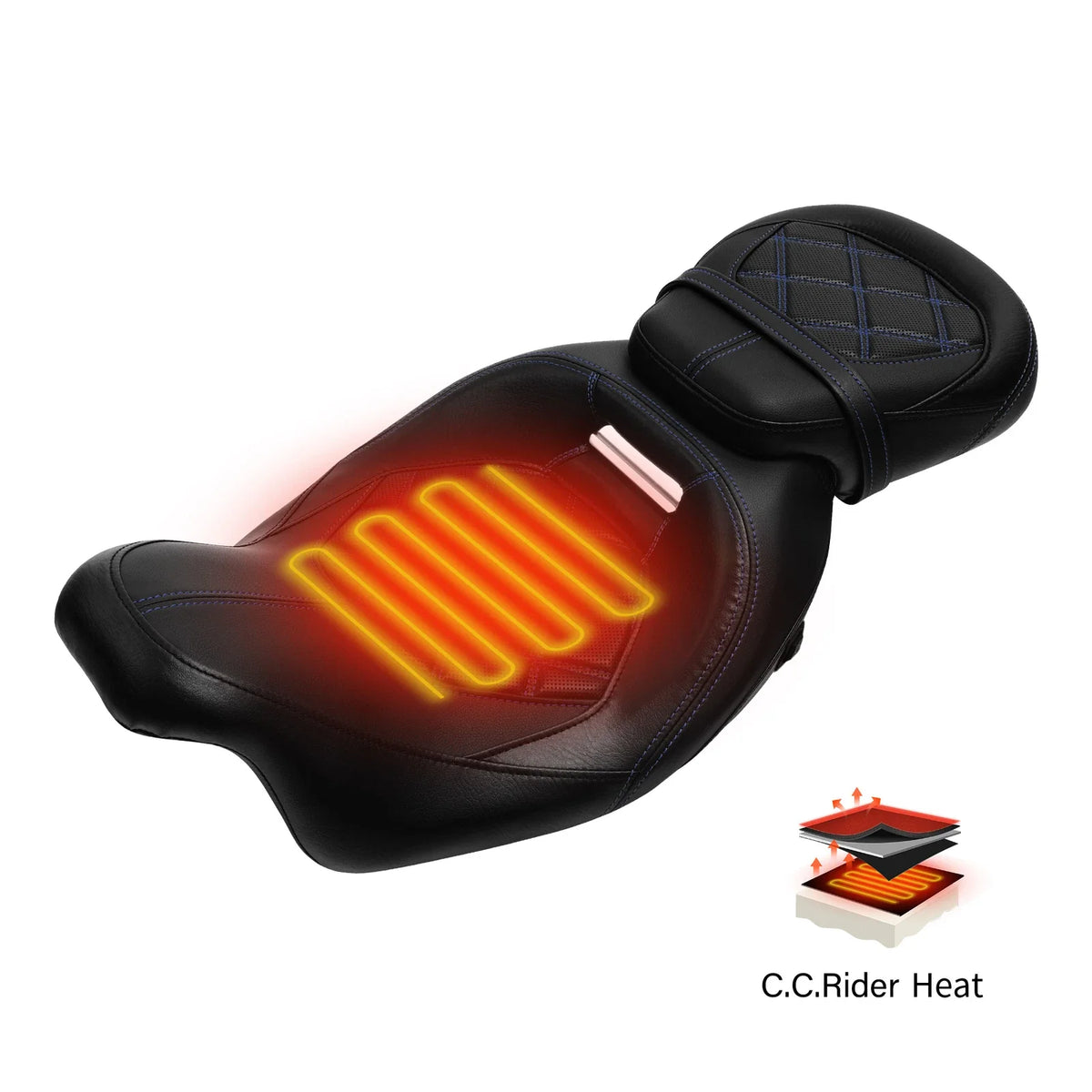 Heated Seats for Harley Touring Electra Road Glide (2009–2023)