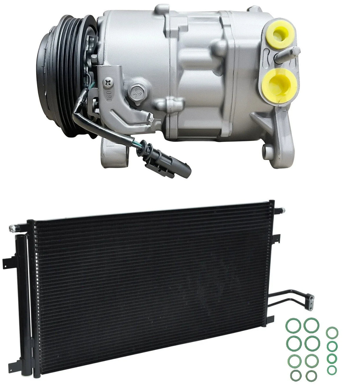 AC Compressor Kit With Condenser for GMC Sierra 6.2L (2019–2019)
