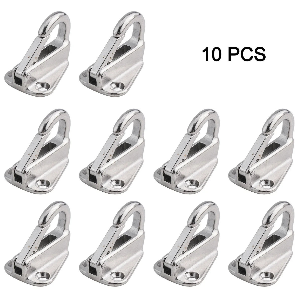 10X Stainless Steel Spring Snap Fending Hook for Marine Boat
