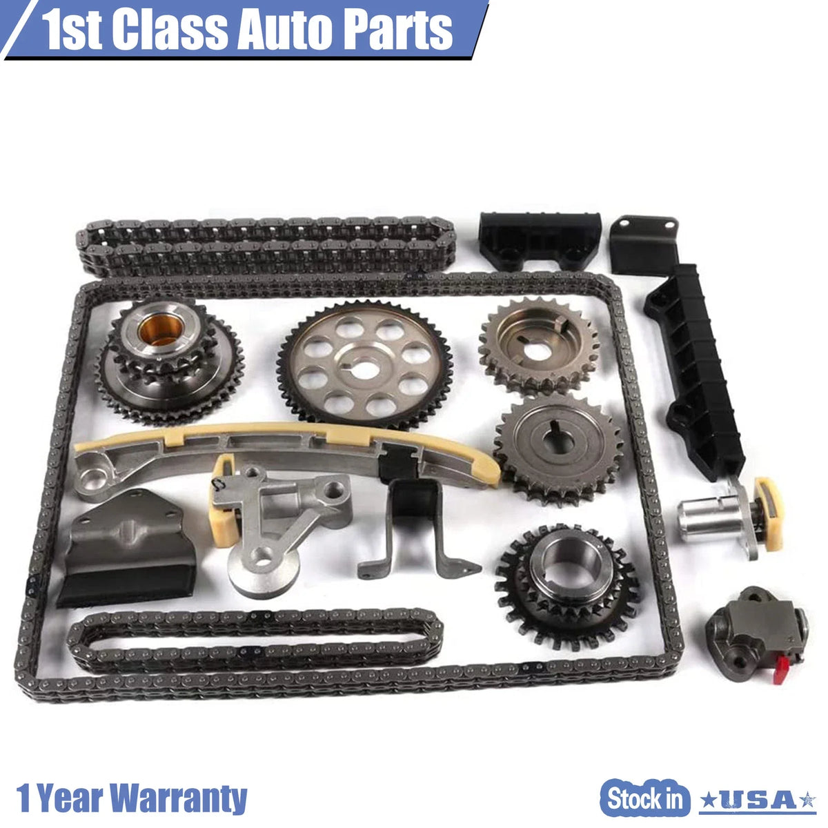 Timing Chain Kit with Gears for Suzuki XL-7 Grand Vitara (2001–2008)