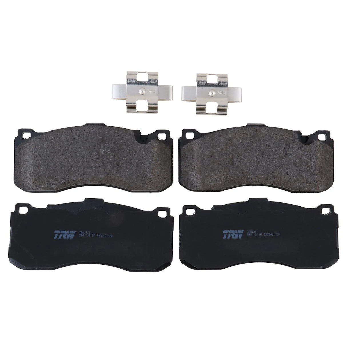 2X TRH1371 Brake Pad Set for Mini Cooper 135i (2008–2013) Front