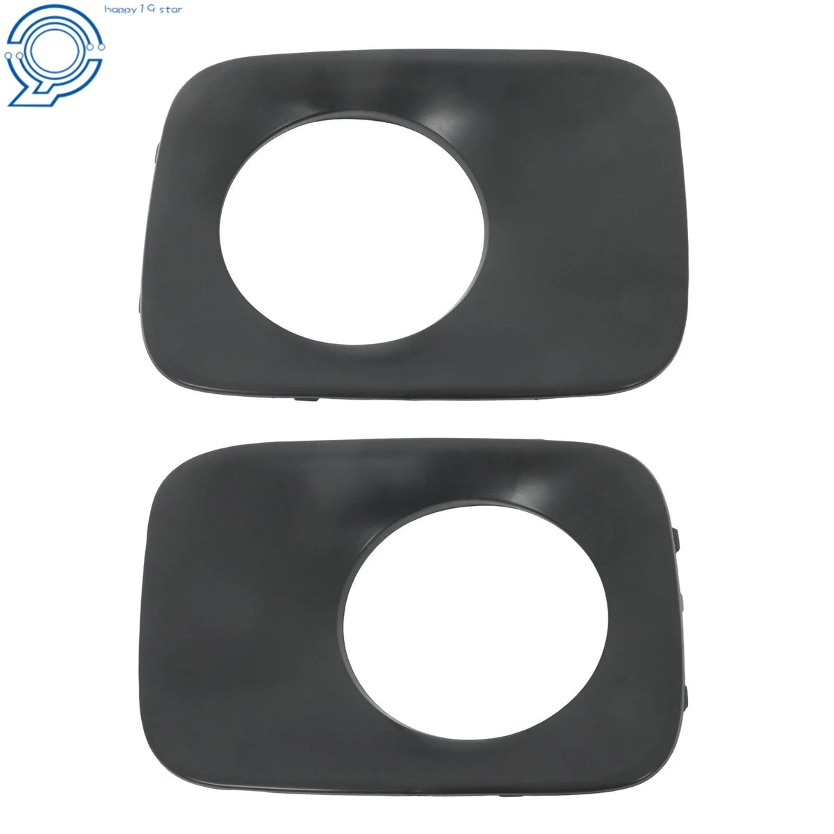 Set of 2 Primed Plastic Fog Light Covers for Honda Pilot (2009–2011)