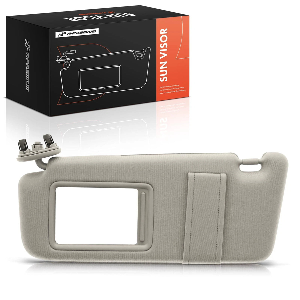 Sun Visor for Toyota Camry (2007–2011) - Gray, 7432006290B2, 7432006291B2, 7432006292B2
