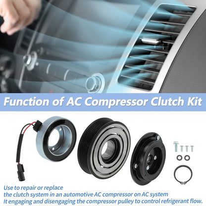 AC Compressor Clutch Kit for Nissan Murano Pathfinder Maxima (2003–2008)