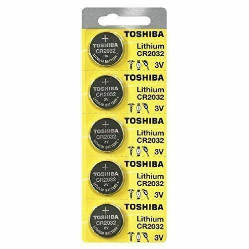Set of 10 CR2032 Lithium 3V Batteries for Toshiba (Exp 2030)