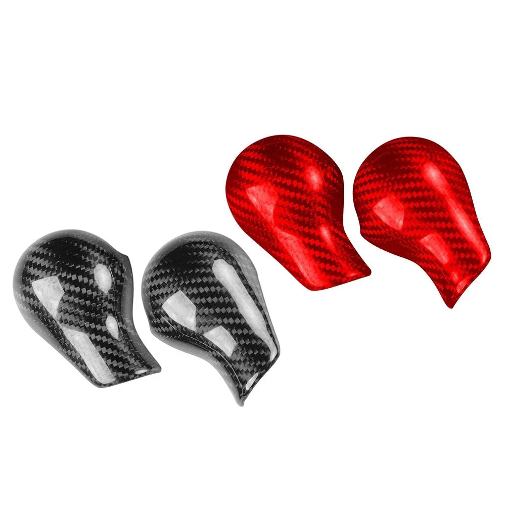 Carbon Fiber Gear Shift Knob Cover Trim for Nissan 370Z Z34 (2009–2023)