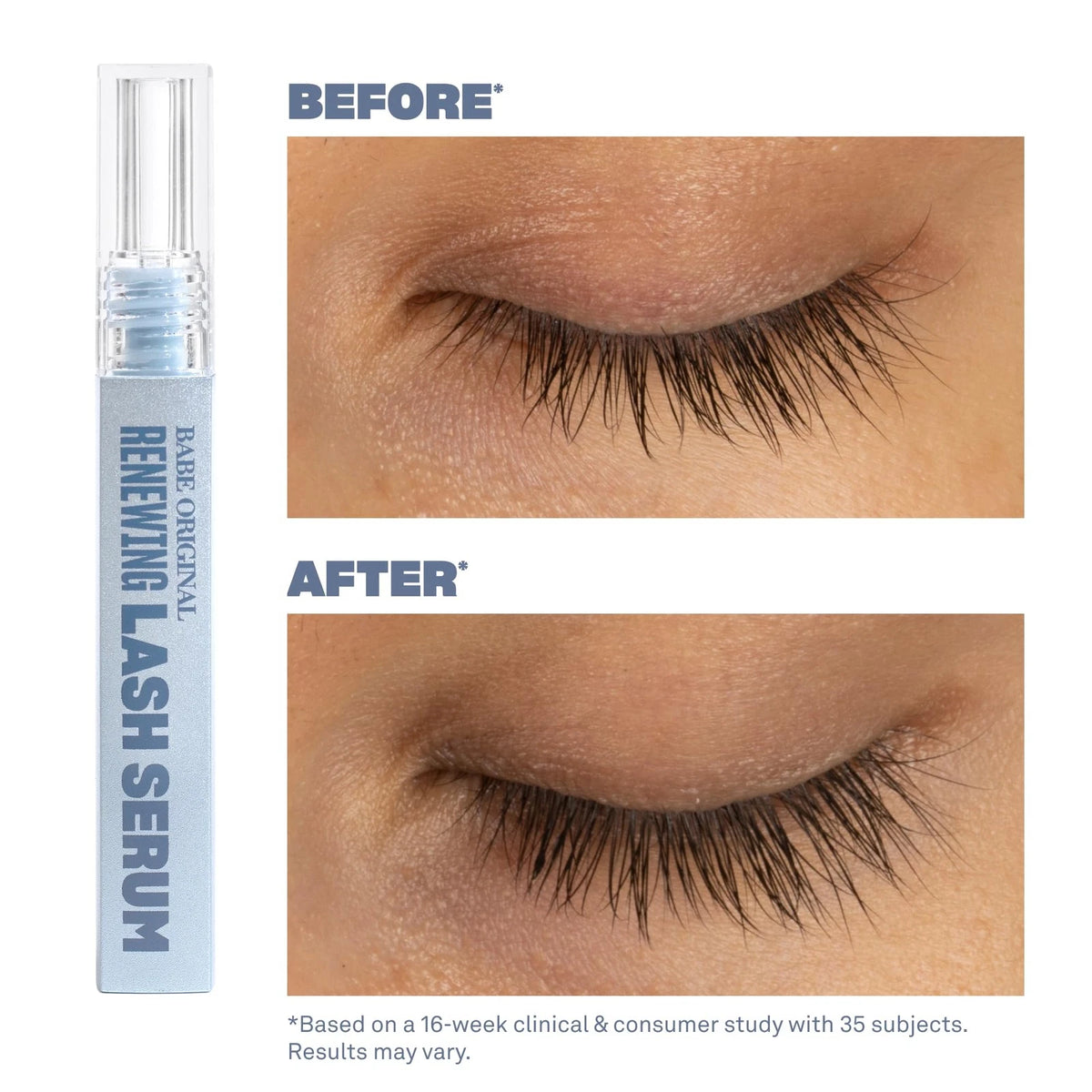 Renewing Lash Serum for BABE ORIGINAL (2 Month Supply, 3mL)
