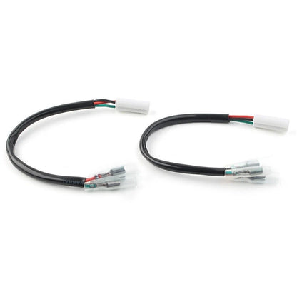 3-Wire Front Turn Signal Splitter Harness Y-Adapter for Yamaha R1/R3/R6/FZ07/FZ09 (2000–2023)
