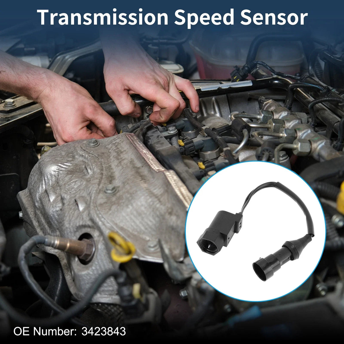 1 Pc Transmission Speed Sensor No.3423843 for UAZ 3160 (1994)