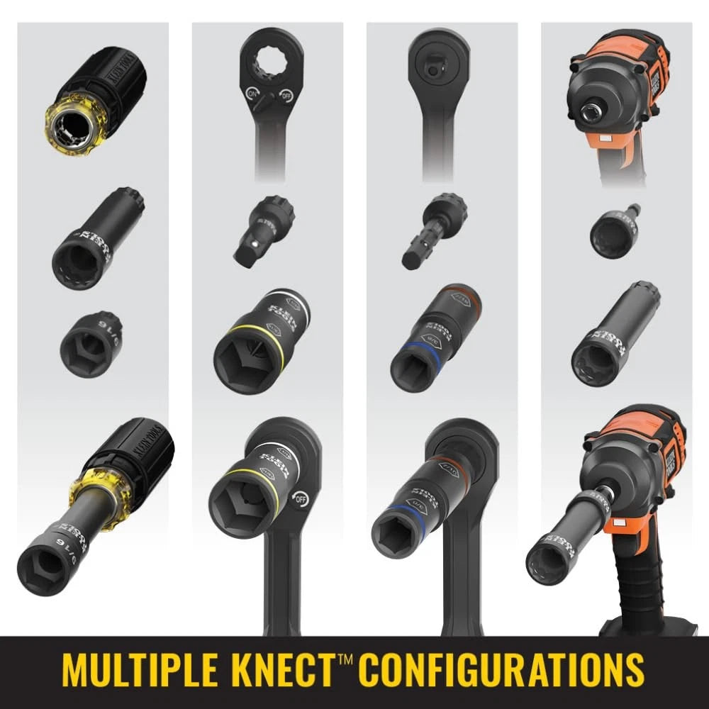 Klein Tools Ratcheting Screwdriver for Multi-Bit Applications